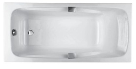 Ванна чугунная Jacob Delafon Repos 170x80 см E2915-00 с отверстиями для ручек в Саратове 1