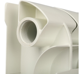 Радиатор биметаллический боковое подключение (белый RAL 9010) Global STYLE PLUS 350 8 секций в Саратове 4