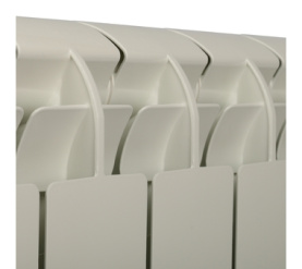 Радиатор алюминиевый боковое подключение (белый RAL 9010) Global VOX EXTRA 500 10 секций в Саратове 5