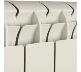 Радиатор биметаллический боковое подключение (белый RAL 9010) Global STYLE PLUS 500 12 секций в Саратове 6