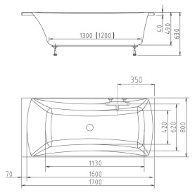 Панель для ванны Vagnerplast Front Panel 150 фронтальная в Саратове 2