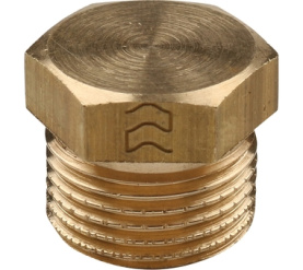 Tiemme Заглушка НР 3/8 латунная для стальных труб резьбовой TIEMME 1500273(1878G0003) в Саратове 2