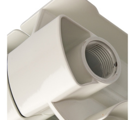 Радиатор биметаллический боковое подключение (белый RAL 9010) Global STYLE PLUS 350 6 секций в Саратове 4