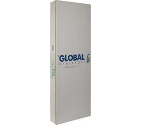 Радиатор биметаллический боковое подключение (белый RAL 9010) Global STYLE PLUS 350 14 секций в Саратове 11