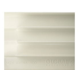 Радиатор алюминиевый боковое подключение (белый RAL 9010) Global VOX EXTRA 500 10 секций в Саратове 8