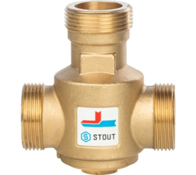 Термостатический смесительный клапан G 1 1/4 НР 70°С STOUT SVM-0030-325508 в Саратове 1
