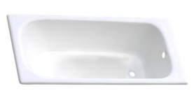 Чугунная ванна Aqualux ZYA 8-6 160х70 белая, без ножек, антислип в Саратове 0