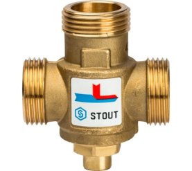 Термостатический смесительный клапан G 1М-G 1 1/2F-G 1M 60°С STOUT SVM-0050-326005 в Саратове 6