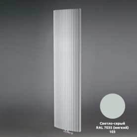 Дизайн-радиатор Jaga Iguana Arco H180 L029 светло-серый в Саратове 0