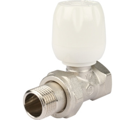 Клапан ручной терморегулирующий с неподъемным шпинделем, прямой 1/2 STOUT SVRS 1172 000015 в Саратове 0