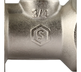 Клапан ручной терморегулирующий с неподъемным шпинделем, прямой 3/4 STOUT SVRs 1172 000020 в Саратове 8