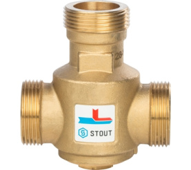 Термостатический смесительный клапан G 1 1/4 НР 70°С STOUT SVM-0030-325508 в Саратове 2