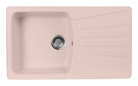 Мойка гранитная AquaGranitEx M-12 розовый в Саратове 0