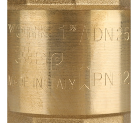 Клапан обратный пружинный муфтовый с пластиковым седлом YORK 103 1 Itap в Саратове 7