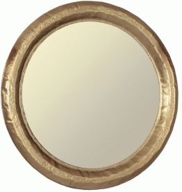 Зеркало Акватон "Андорра", круглое, 750мм, золот 1.A156.8.02V.NL4.0 в Саратове 0