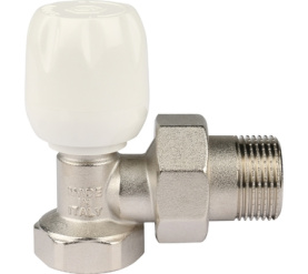 Клапан ручной терморегулирующий с неподъемным шпинделем, угловой 3/4 STOUT SVRs 1152 000020 в Саратове 2
