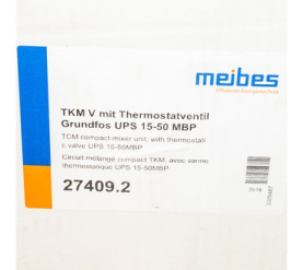 Насосная группа Thermix UPS 15-50 МВР с встроенным термостатом Meibes ME 27409.2 в Саратове 13