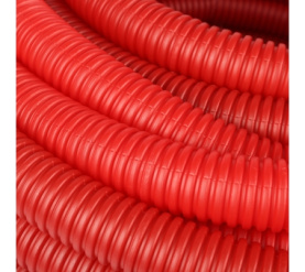 Труба гофрированная ПНД, цвет красный, наружным диаметром 32 мм для труб диаме STOUT SPG-0002-503225 в Саратове 3