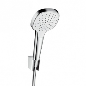 Ручной душ с держателем и шлангом 125см бел/хром HANSGROHE 26424400 в Саратове 0