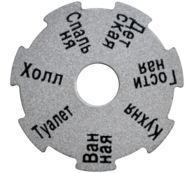 Информационный диск для коллекторов распределительных STOUT SMB 6801 000601 в Саратове 0