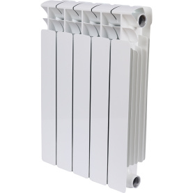 Радиатор биметаллический боковое подключение (белый RAL 9016) RIFAR BASE 500 6 секций в Саратове 0
