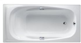 Ванна чугунная Jacob Delafon Rub Super Repos 180x90 E2902-00 с отверстиями для ручек в Саратове 0