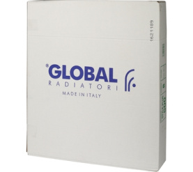 Радиатор биметаллический боковое подключение (белый RAL 9010) Global STYLE PLUS 500 8 секций в Саратове 9